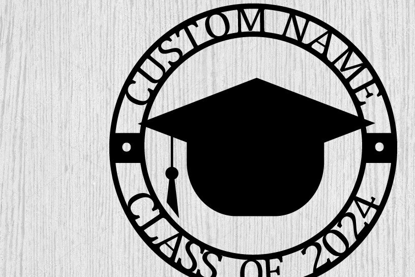 Intra απο ξύλο plywood  Χρώμα wenge 3mm-4mm πάχος - Πινακίδα Αποφοίτησης - Μονόγραμμα-λέιζερ Δίασταση 40x50 cm INTRAFABR-116153114