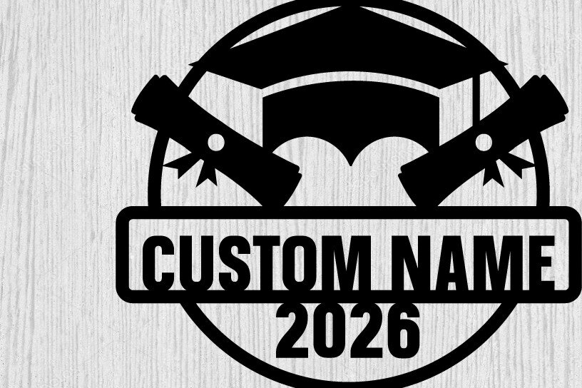 Intra απο ξύλο plywood  Χρώμα wenge 3mm-4mm πάχος - Πινακίδα Αποφοίτησης - Μονόγραμμα-λέιζερ Δίασταση 40x50 cm INTRAFABR-116153121