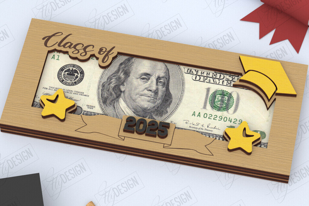 Σετ των 2 Intra απο ξύλο plywood  Χρώμα wenge 3mm-4mm πάχος - Κάτοχος Χρημάτων Αποφοίτησης | Grad 2025 |CNC Δίασταση 20x20 cm INTRAFABR-116711157