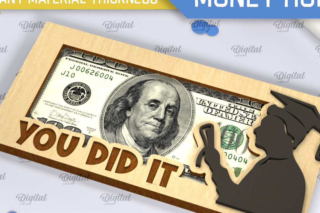 Intra απο ξύλο plywood  Χρώμα wenge 3mm-4mm πάχος - Graduation Money Holder Δίασταση 30x20 cm INTRAFABR-116712339