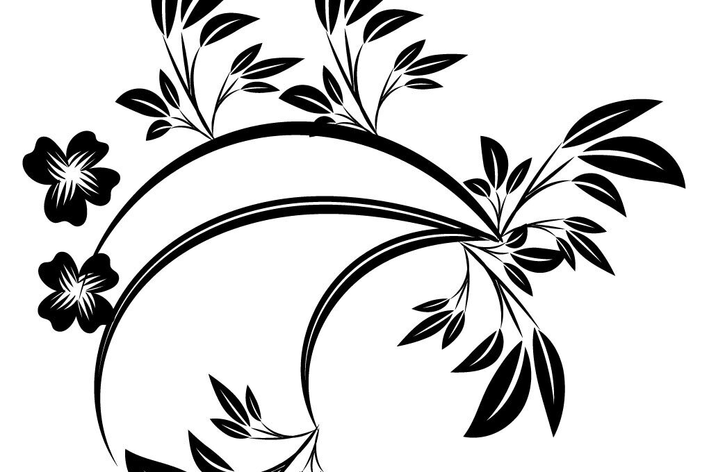 Σετ των 2 Intra απο ξύλο plywood  Χρώμα wenge 3mm-4mm πάχος - Υπέροχο καλοκαιρινό λουλουδάτο σχέδιο Δίασταση 20x20 cm INTRAFABR-62884871