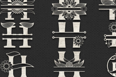 Intra απο ξύλο plywood  Χρώμα wenge 3mm-4mm πάχος - H Γράμμα Αλφάβητο Μονόγραμμα Χαρτί κοπής Δίασταση 30x20 cm INTRAFABR-35954343