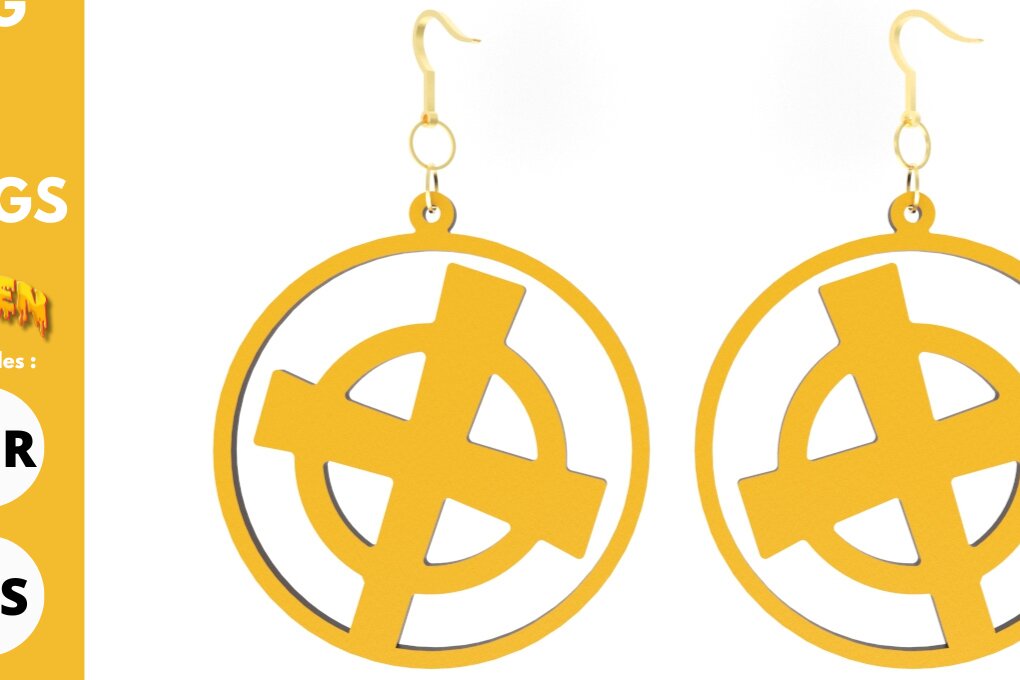 Σετ των 3 Intra απο ξύλο plywood  Χρώμα wenge 3mm-4mm πάχος - Σκουλαρίκια 3 ειδών Halloween | Κοπή χαρτιού Δίασταση 3x3 cm INTRAFABR-18082537