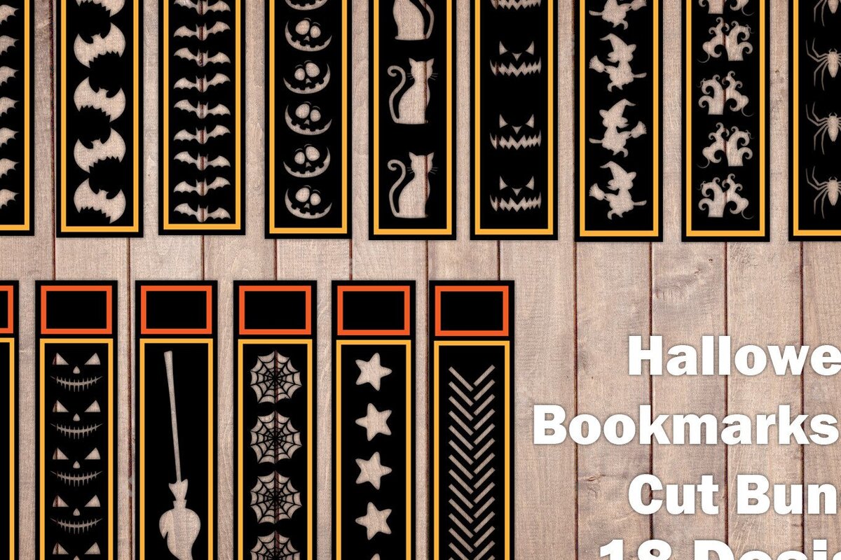 Σετ των 2 Intra απο ξύλο plywood  Χρώμα wenge 3mm-4mm πάχος - Πακέτο σελιδοδείκτες αποκριών με λέιζερ Δίασταση 15x15 cm INTRAFABR-15730394