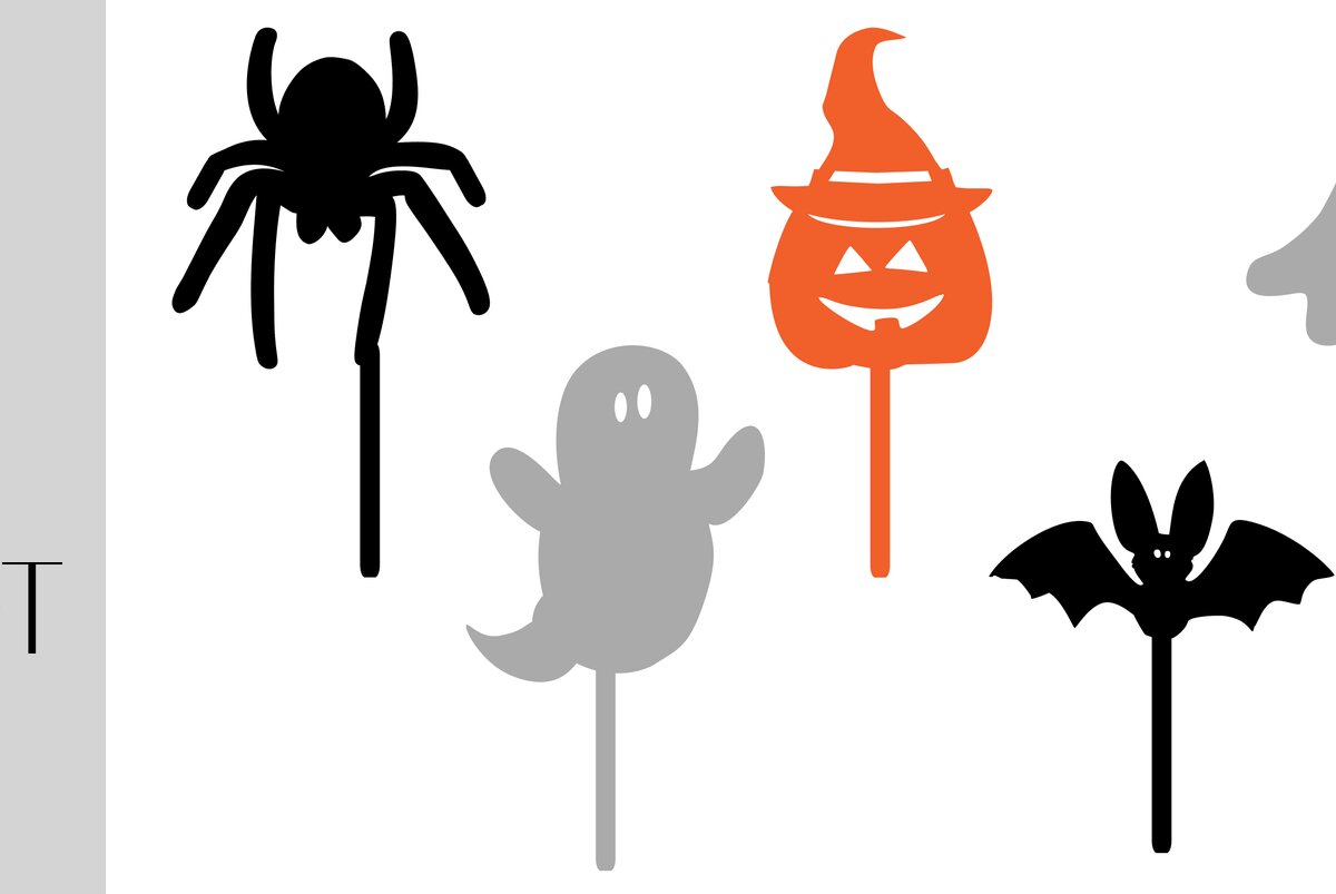 Σετ των 2 Intra απο ξύλο plywood  Χρώμα wenge 3mm-4mm πάχος - Toppers αποκριάτικων cupcake Δίασταση 20x20 cm INTRAFABR-17406100