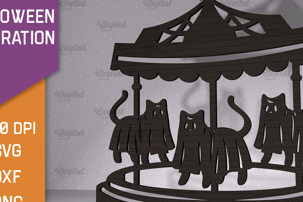 Σετ των 2 Intra απο ξύλο plywood  Χρώμα wenge 3mm-4mm πάχος - λέιζερ διακόσμησης αποκριών Δίασταση 15x15 cm INTRAFABR-80454157