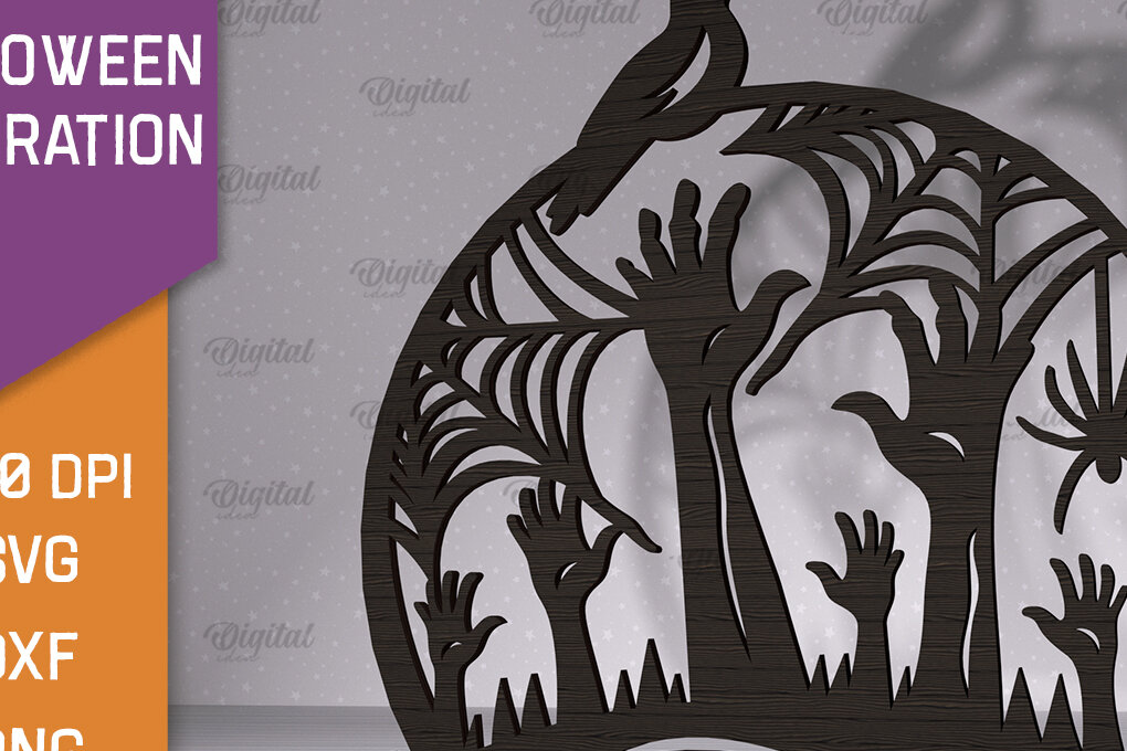 Σετ των 2 Intra απο ξύλο plywood  Χρώμα wenge 3mm-4mm πάχος - λέιζερ διακόσμησης αποκριών Δίασταση 15x15 cm INTRAFABR-16267284