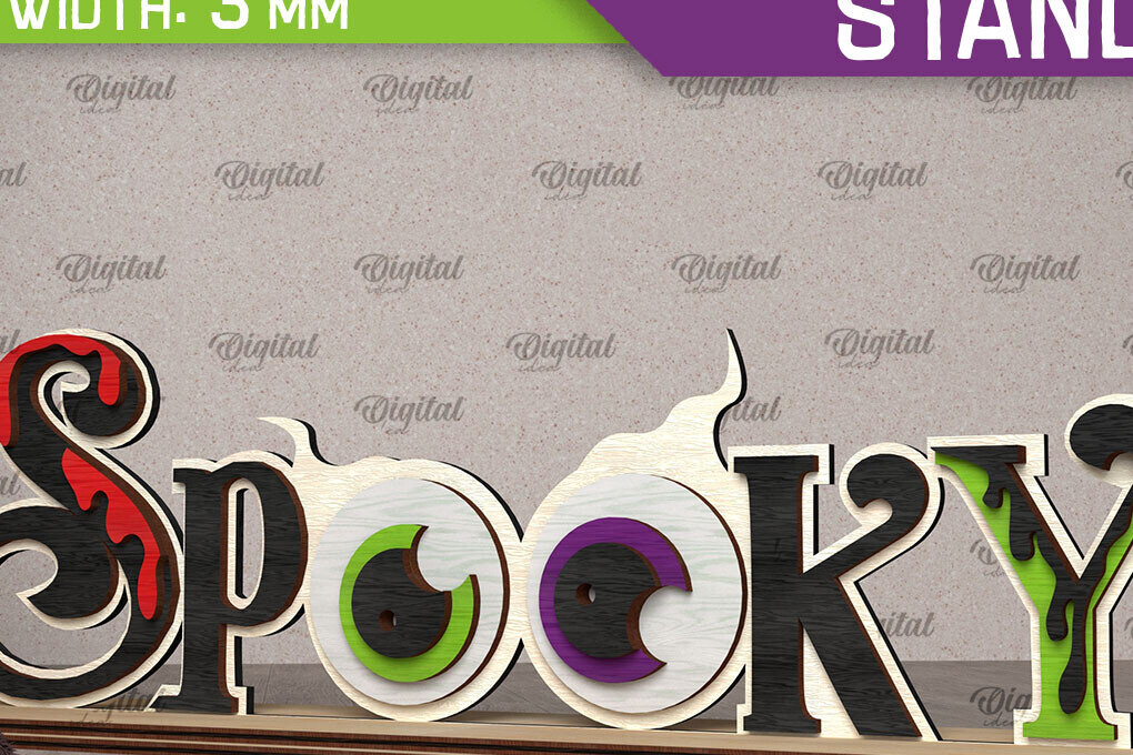 Σετ των 2 Intra απο ξύλο plywood  Χρώμα wenge 3mm-4mm πάχος - λέιζερ διακόσμησης αποκριών Δίασταση 15x15 cm INTRAFABR-30087738