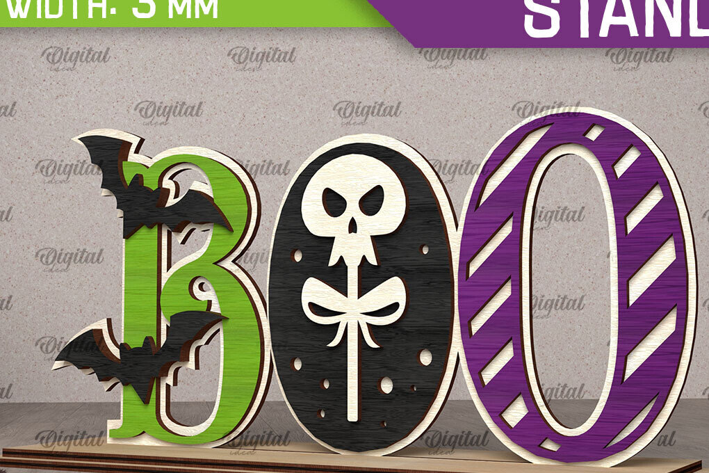 Σετ των 2 Intra απο ξύλο plywood  Χρώμα wenge 3mm-4mm πάχος - λέιζερ διακόσμησης αποκριών Δίασταση 15x15 cm INTRAFABR-30087787