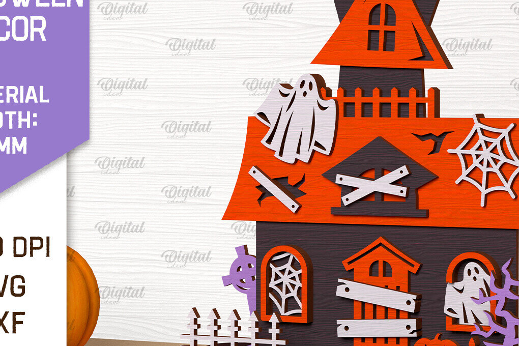 Σετ των 2 Intra απο ξύλο plywood  Χρώμα wenge 3mm-4mm πάχος - λέιζερ διακόσμησης αποκριών Δίασταση 15x15 cm INTRAFABR-29381792