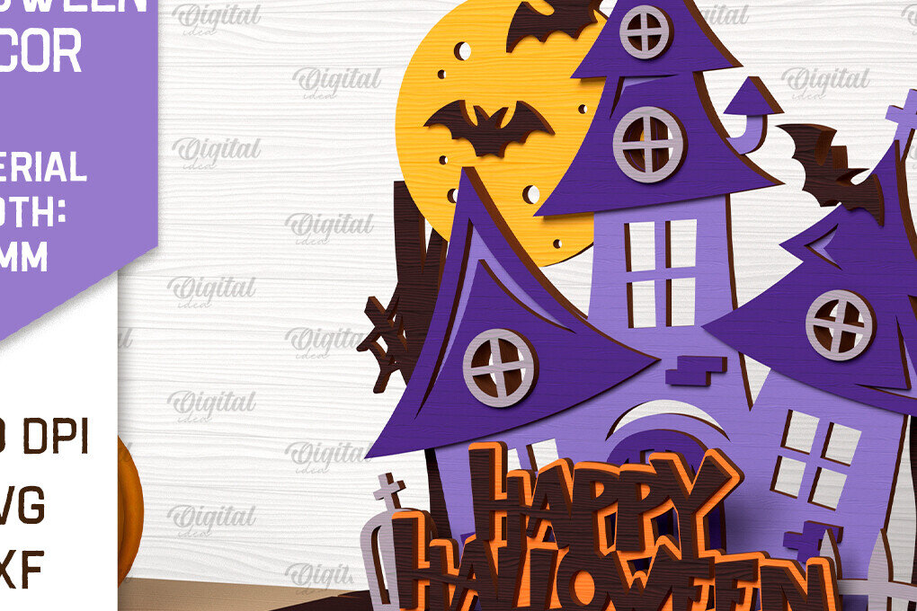 Σετ των 2 Intra απο ξύλο plywood  Χρώμα wenge 3mm-4mm πάχος - λέιζερ διακόσμησης αποκριών Δίασταση 15x15 cm INTRAFABR-29435433