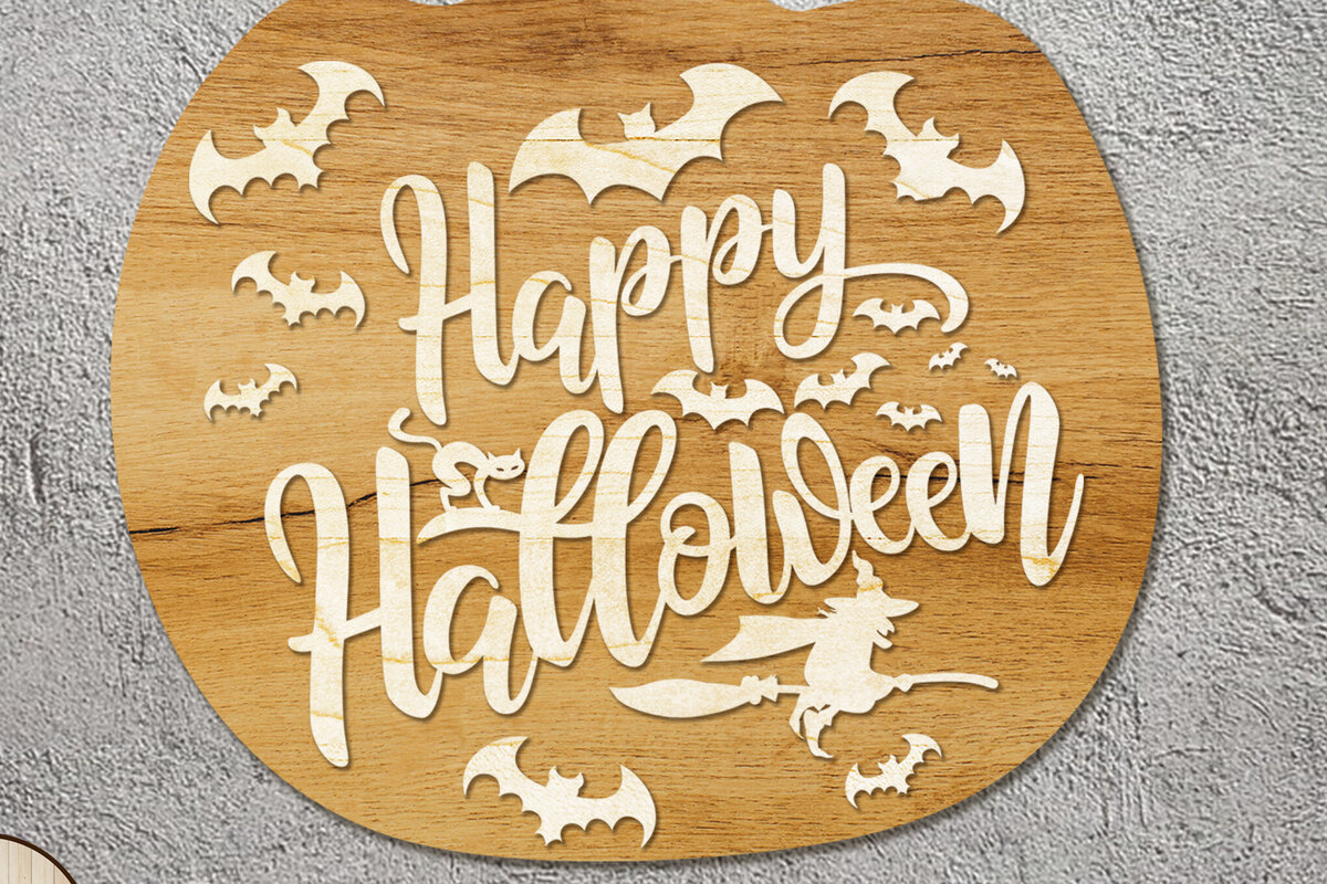 Σετ των 2 Intra απο ξύλο plywood  Χρώμα wenge 3mm-4mm πάχος - Διακοσμητικό πάνελ τοίχου από κολοκύθα αποκριών Δίασταση 5x8 cm INTRAFABR-103924984