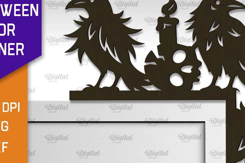 Σετ των 2 Intra απο ξύλο plywood  Χρώμα wenge 3mm-4mm πάχος - με λέιζερ γωνία πόρτας αποκριών Δίασταση 15x15 cm INTRAFABR-11323322