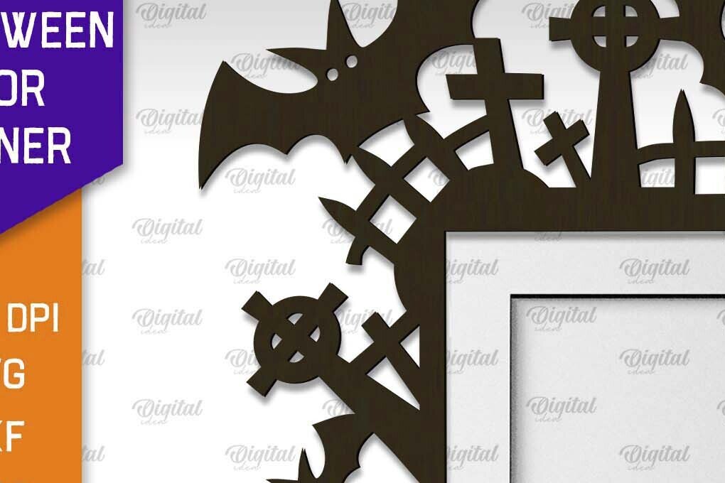 Σετ των 2 Intra απο ξύλο plywood  Χρώμα wenge 3mm-4mm πάχος - με λέιζερ γωνία πόρτας αποκριών Δίασταση 15x15 cm INTRAFABR-10094700