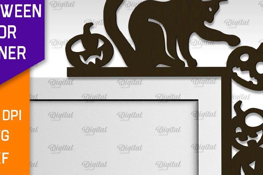 Σετ των 2 Intra απο ξύλο plywood  Χρώμα wenge 3mm-4mm πάχος - με λέιζερ γωνία πόρτας αποκριών Δίασταση 15x15 cm INTRAFABR-75129883