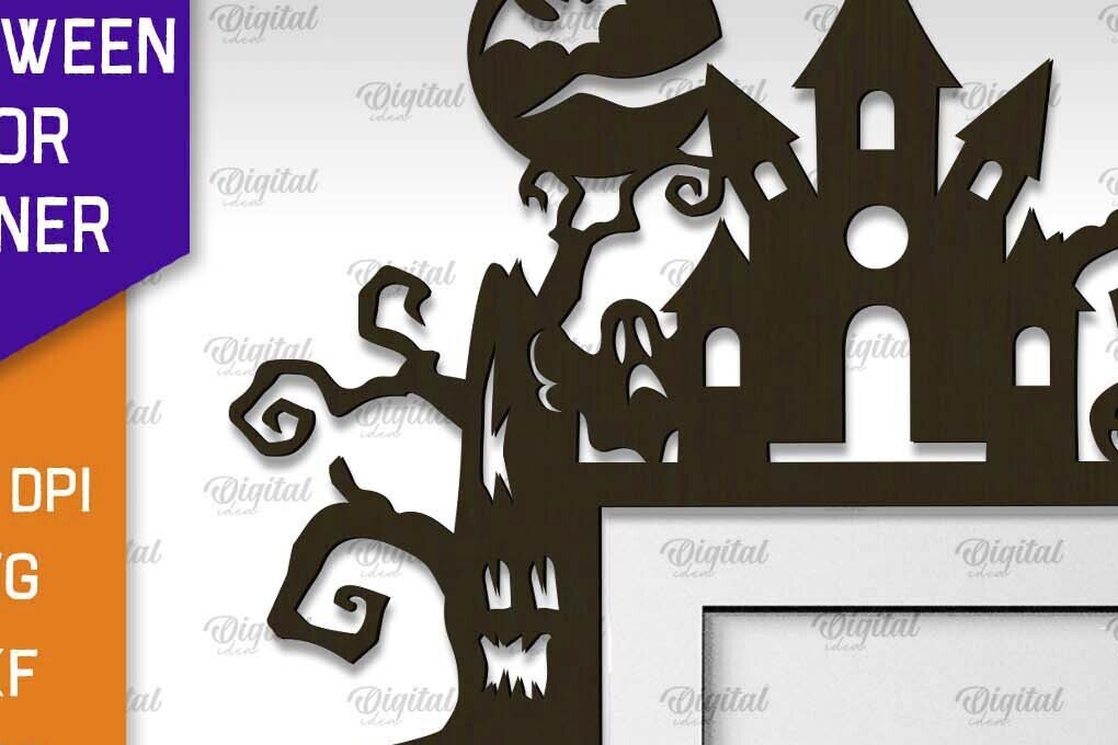 Σετ των 2 Intra απο ξύλο plywood  Χρώμα wenge 3mm-4mm πάχος - με λέιζερ γωνία πόρτας αποκριών Δίασταση 15x15 cm INTRAFABR-29649780