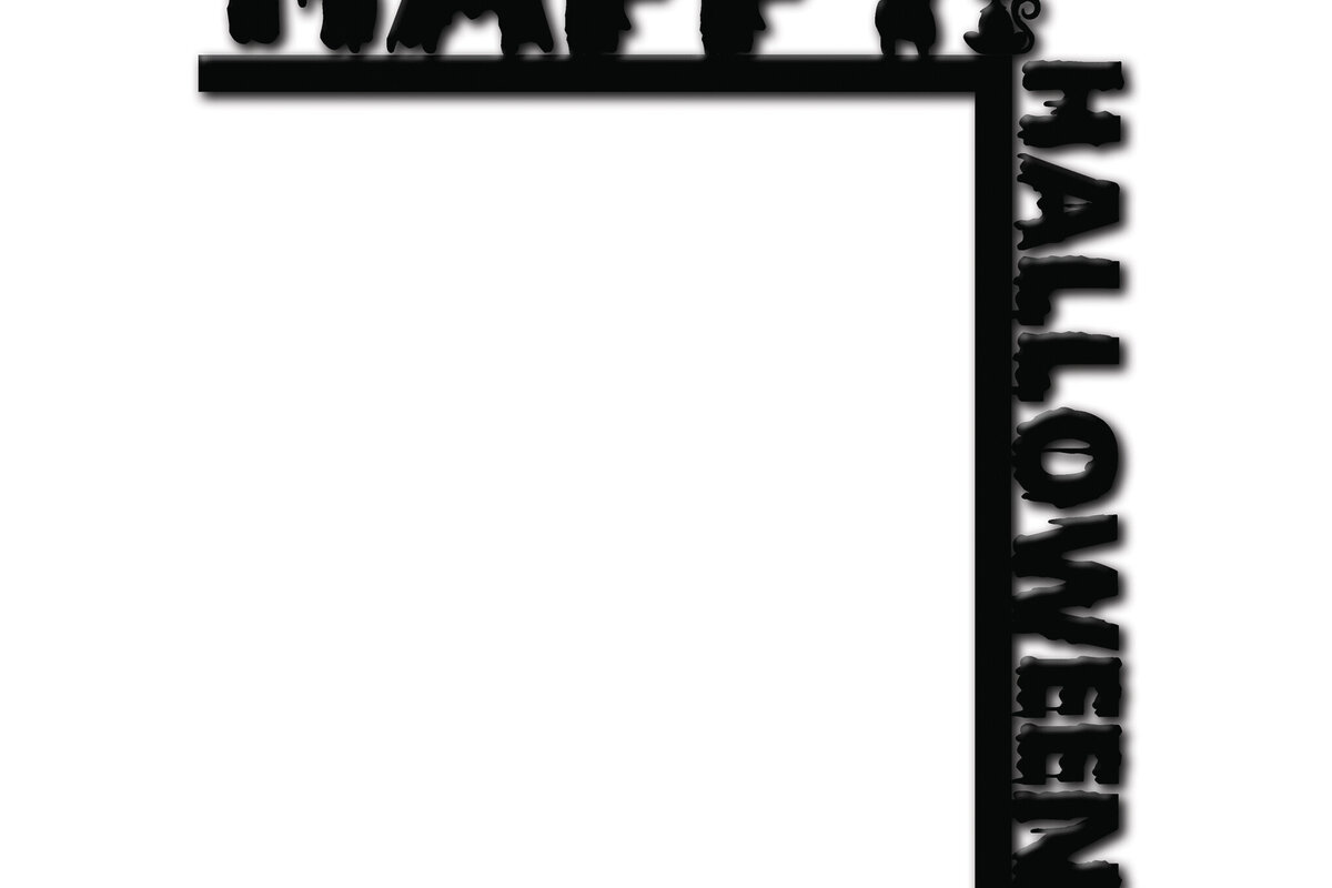 Σετ των 2 Intra απο ξύλο plywood  Χρώμα wenge 3mm-4mm πάχος - με λέιζερ γωνία πόρτας Halloween 5 Δίασταση 15x15 cm INTRAFABR-28535492