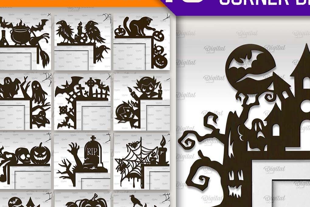 Σετ των 2 Intra απο ξύλο plywood  Χρώμα wenge 3mm-4mm πάχος - Δέσμη κοπής με λέιζερ γωνίες πόρτας αποκριών Δίασταση 15x15 cm INTRAFABR-28472578