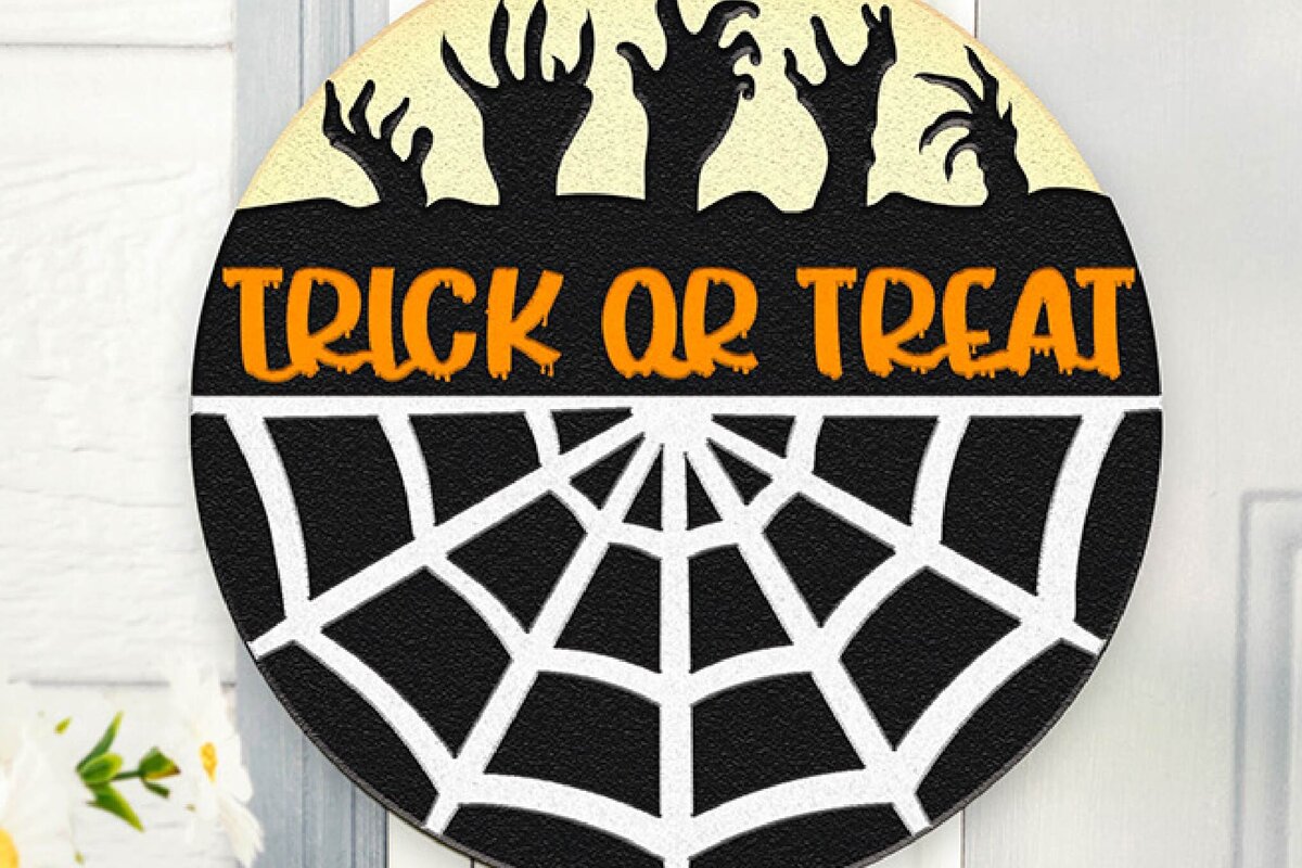 Σετ των 2 Intra απο ξύλο plywood  Χρώμα wenge 3mm-4mm πάχος - Κρεμάστρα πόρτας αποκριών. Σημάδι καλωσορίσματος. Δίασταση 15x15 cm INTRAFABR-14341976