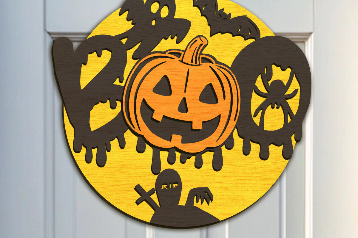 Σετ των 2 Intra απο ξύλο plywood  Χρώμα wenge 3mm-4mm πάχος - Πακέτο με κρεμάστρες πόρτας αποκριών Δίασταση 11x11 cm INTRAFABR-23847530