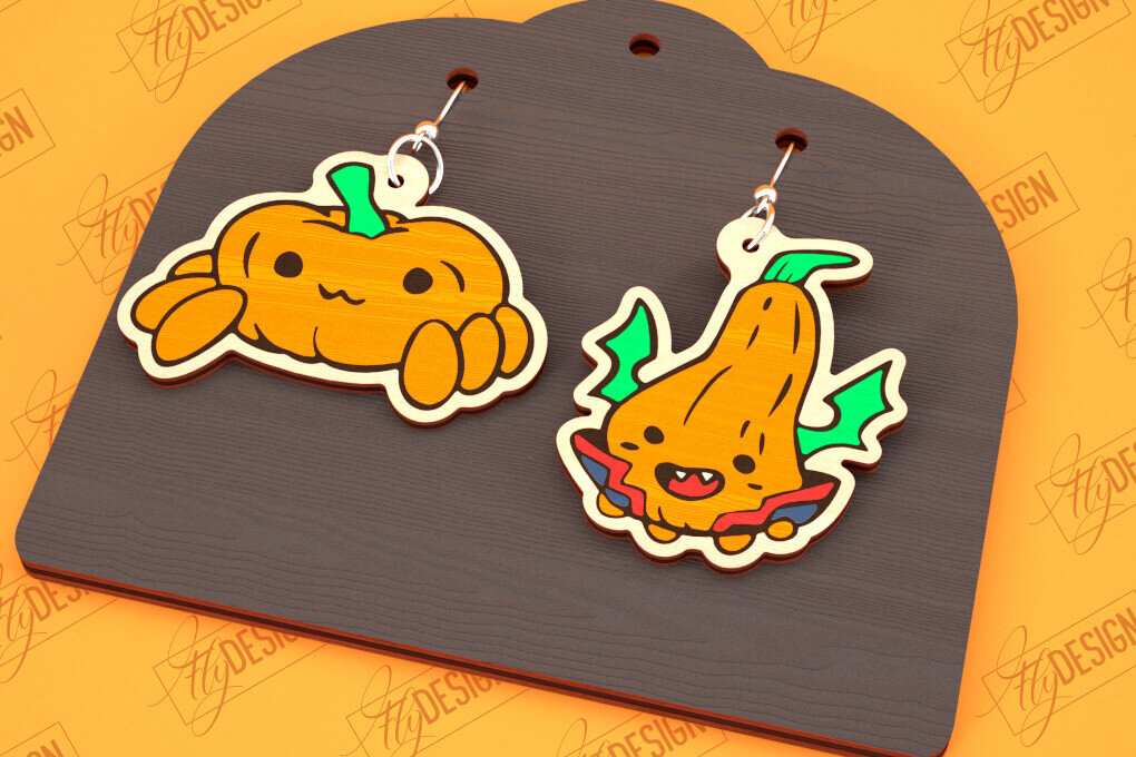 Σετ των 3 Intra απο ξύλο plywood  Χρώμα wenge 3mm-4mm πάχος - Σκουλαρίκια απόκριες | Κοσμήματα | Μπιζού Δίασταση 3x3 cm INTRAFABR-13976570