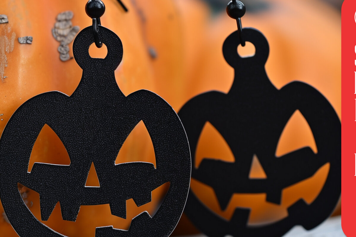 Σετ των 3 Intra απο ξύλο plywood  Χρώμα wenge 3mm-4mm πάχος - Αποκριάτικα Σκουλαρίκια Cut Δίασταση 3x3 cm INTRAFABR-124873823