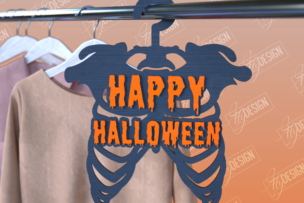 Σετ των 2 Intra απο ξύλο plywood  Χρώμα wenge 3mm-4mm πάχος - Κρεμάστρες αποκριών | Οστά | CNC Δίασταση 15x15 cm INTRAFABR-120885826