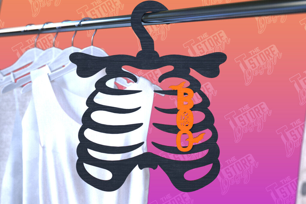 Σετ των 2 Intra απο ξύλο plywood  Χρώμα wenge 3mm-4mm πάχος - Κρεμάστρες αποκριών | Οστά | CNC Δίασταση 15x15 cm INTRAFABR-32663508