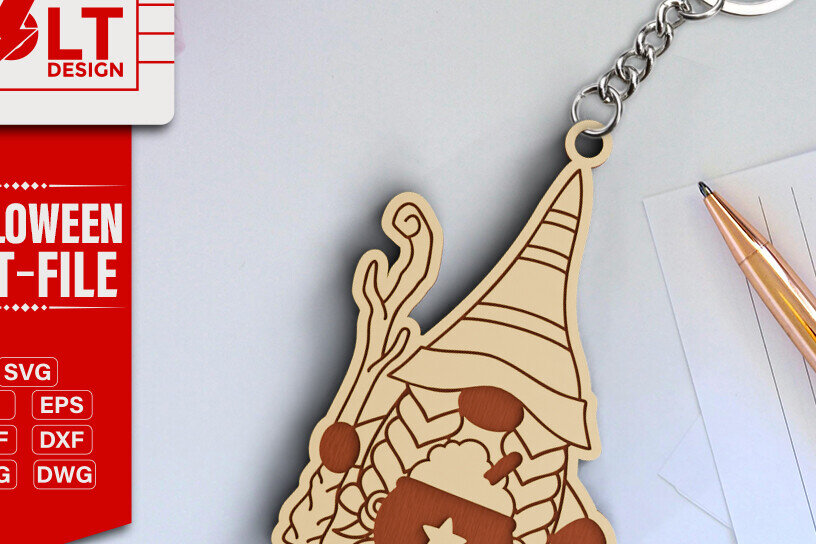 Intra απο ξύλο plywood  Χρώμα wenge 3mm-4mm πάχος - κοπής λέιζερ για Halloween Key Chain Δίασταση 20x25 cm INTRAFABR-124401548