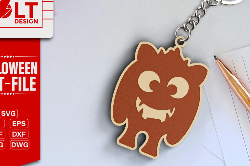 Intra απο ξύλο plywood  Χρώμα wenge 3mm-4mm πάχος - κοπής λέιζερ για Halloween Key Chain Δίασταση 20x25 cm INTRAFABR-94676272