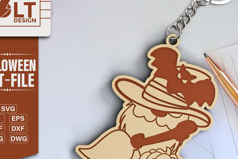 Intra απο ξύλο plywood  Χρώμα wenge 3mm-4mm πάχος - κοπής λέιζερ για Halloween Key Chain Δίασταση 20x25 cm INTRAFABR-107430119