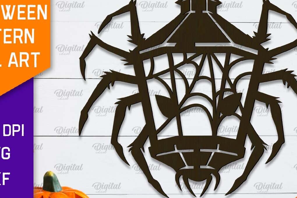 Σετ των 2 Intra απο ξύλο plywood  Χρώμα wenge 3mm-4mm πάχος - Διακόσμηση τοίχου αποκριάτικου φαναριού με λέιζερ Δίασταση 15x15 cm INTRAFABR-80119565