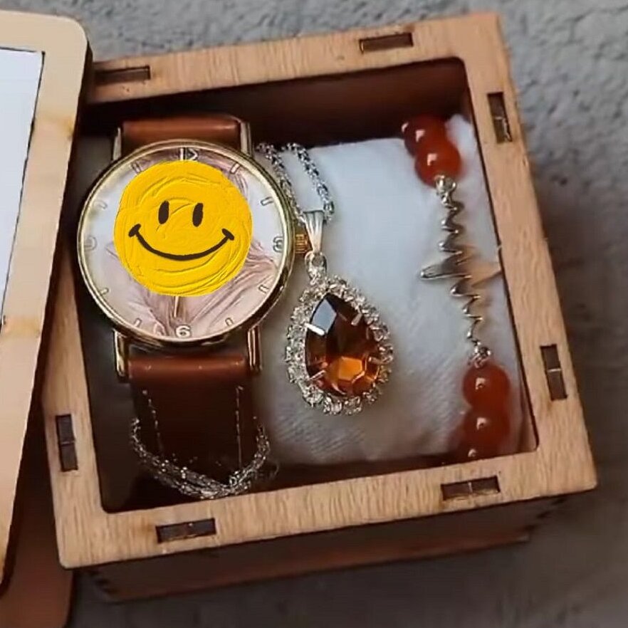 Intra απο ξύλο plywood 3mm-4mm πάχος – Πλάγια ανοιχτό ξύλο κιβωτίου δώρου 25x25 cm INTRAVECTRY-MY546003