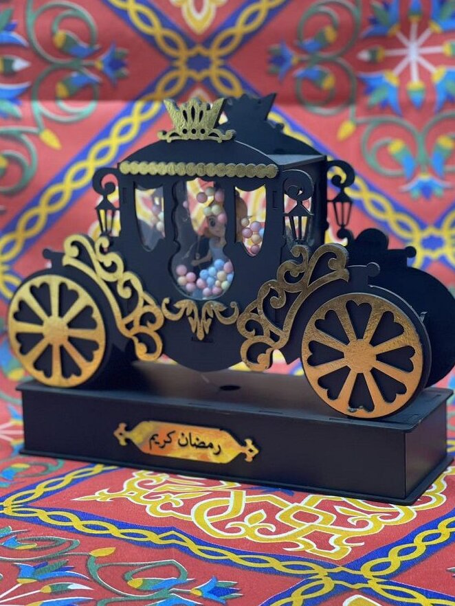 Σετ των 3 Intra απο ξύλο plywood 3mm-4mm πάχος – Φανάρι Ραμαζάνι Φανάρι Πριγκίπισσας Καράι 40x45 cm INTRAVECTRY-MY560180