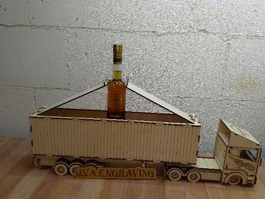 Intra απο ξύλο plywood 3mm-4mm πάχος – Ξύλινο ξύλο θήκης φιάλης κρασιού φορτηγού παράδοσης 50x60 cm INTRAVECTRY-MY544451