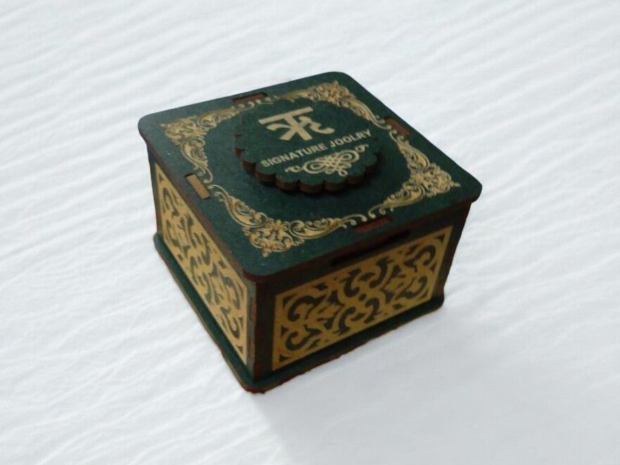 Intra απο ξύλο plywood 3mm-4mm πάχος – Ξύλινο κουτί κοσμημάτων 30x30 cm INTRAVECTRY-MY547237