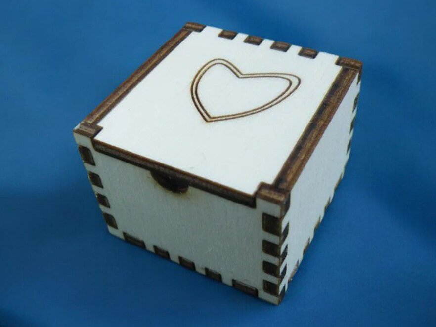 Intra απο ξύλο plywood 3mm-4mm πάχος – Απλό Δαχτυλίδι Κουτί 25x30 cm INTRAVECTRY-MY552041