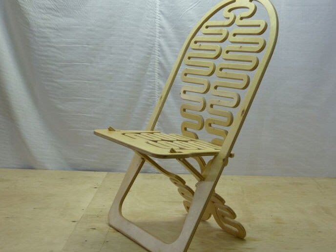 Intra απο ξύλο plywood 3mm-4mm πάχος – ξύλο Πτυσσόμενης Καρέκλας Lumberest 40x40 cm INTRAVECTRY-MY554665