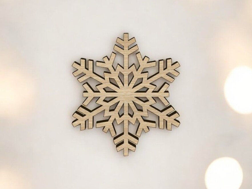 Σετ των 3 Intra απο ξύλο plywood 3mm-4mm πάχος – Ξύλινο Χαλδαίο παιχνίδι Χριστουγεννιάτικου Δέντρου 40x40 cm INTRAVECTRY-MY548566