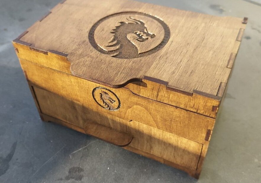 Intra απο ξύλο plywood 3mm-4mm πάχος – Μίνι σεντούκι για αποθήκευση κοσμημάτων 45x50 cm INTRAVECTRY-MY543179