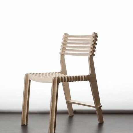 Intra απο ξύλο plywood 3mm-4mm πάχος – Ξύλινο ξύλο DXF διάταξης καρέκλας Valovi 25x30 cm INTRAVECTRY-MY552320