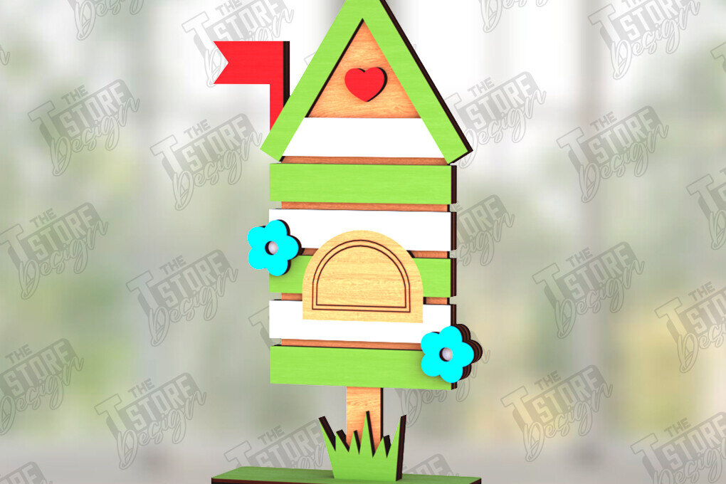 Intra απο ξύλο plywood 3mm-4mm πάχος – Summer Sign| Στοιχεία του καλοκαιριού Δίασταση  40x30 cm INTRAFABR-123031740