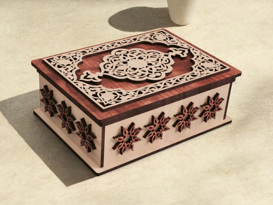 Σετ των 3 Intra απο ξύλο plywood 3mm-4mm πάχος – Oriental Ξύλινο Κουτί 3mm 25x30 cm INTRAVECTRY-MY560051