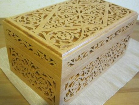 Intra απο ξύλο plywood 3mm-4mm πάχος – ξύλο ξυλόγλυπτη κοσμηματοθήκη 12x15 cm INTRAVECTRY-MY543200