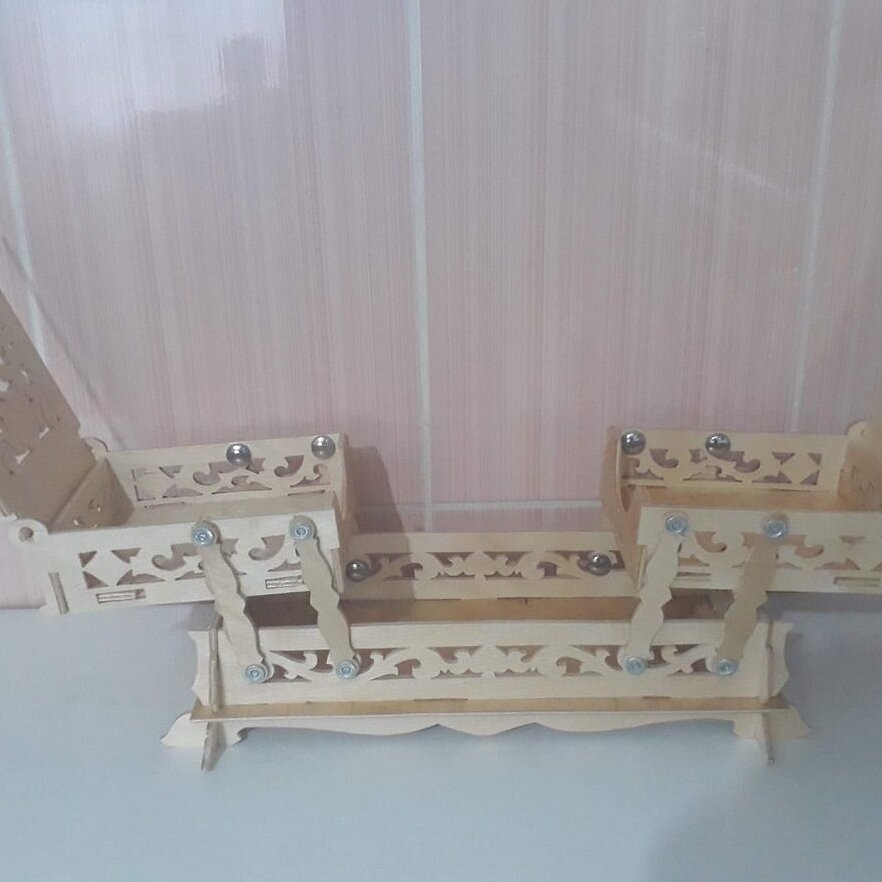 Intra απο ξύλο plywood 3mm-4mm πάχος – Προβολικό κουτί ραπτικής για λίμα κοσμήματος 30x35 cm INTRAVECTRY-MY543209