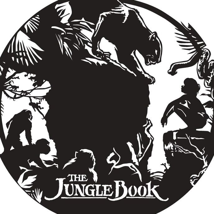 Intra απο ξύλο plywood 3mm-4mm πάχος – ξύλο ρολογιού τοίχου βινυλίου βιβλίου ζούγκλας 40x40 cm INTRAVECTRY-MY544058