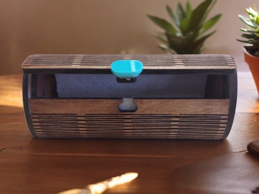 Intra απο ξύλο plywood 3mm-4mm πάχος – Ξύλινη θήκη γυαλιών σε ρολό 25x30 cm INTRAVECTRY-MY547431