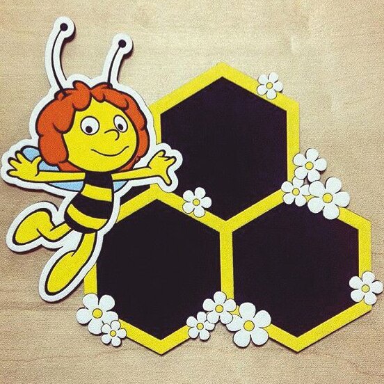 Σετ των 2 Intra απο ξύλο plywood 3mm-4mm πάχος – ξύλο κορνίζας Hexagon Honeycomb 25x30 cm INTRAVECTRY-MY543588