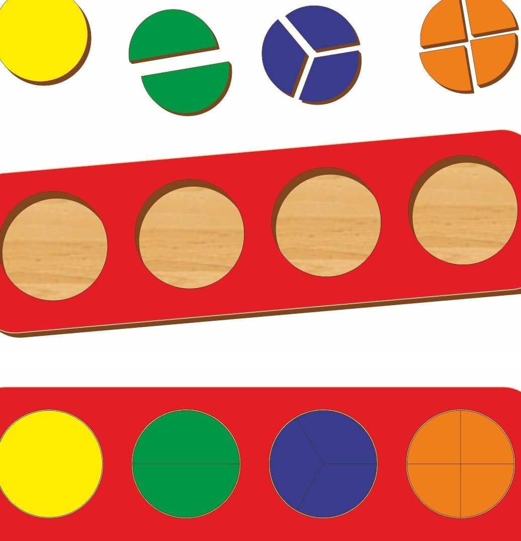 Σετ των 2 Intra απο ξύλο plywood 3mm-4mm πάχος – ξύλο Διαλογής Σχημάτων Παιχνίδι για νήπια 45x50 cm INTRAVECTRY-MY543602