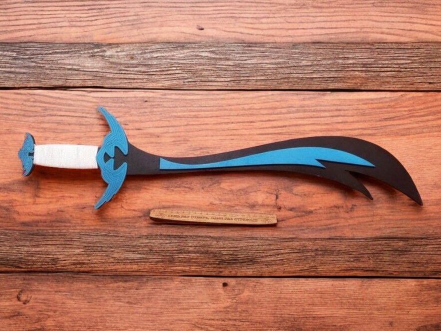 Intra απο ξύλο plywood 3mm-4mm πάχος – Ξύλινο παιχνίδι σπαθί 35x40 cm INTRAVECTRY-MY543926